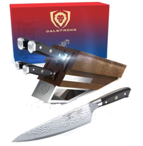 Dalstrong Shogun Series X Knife Set AUS-10V (Black G-10 Handle)