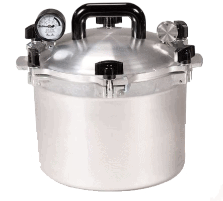 All American Canner Silver Pressure Cooker (921)