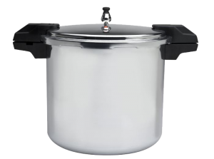 Mirro (711400221,92122A) Polished Aluminum Silver Pressure Cookware (22 Quart)