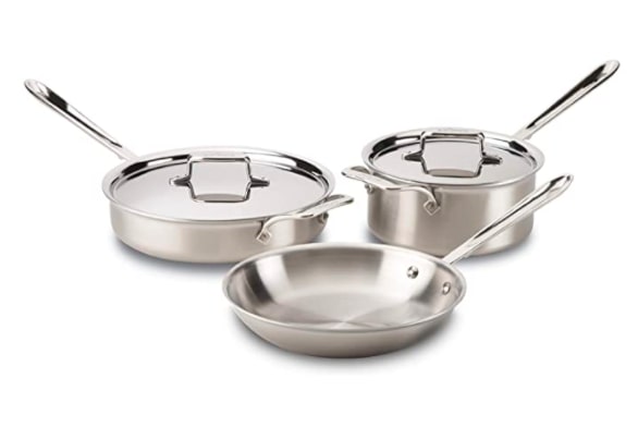 All-Clad Stainless Steel 5-Ply Bonded Cookware