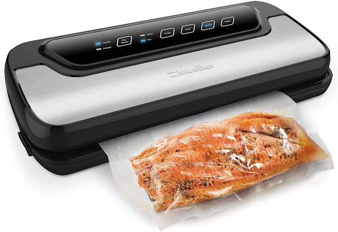 Automatic Stainless Steel Vacuum Sealer Machine by Entrige